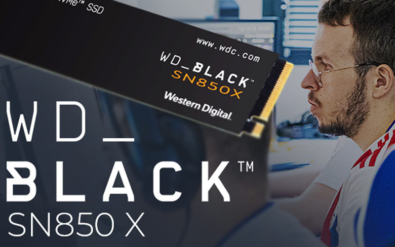 Western Digital SSD WD Black SN850X 2 To - Avec dissipateur thermique -  Disque SSD - LDLC