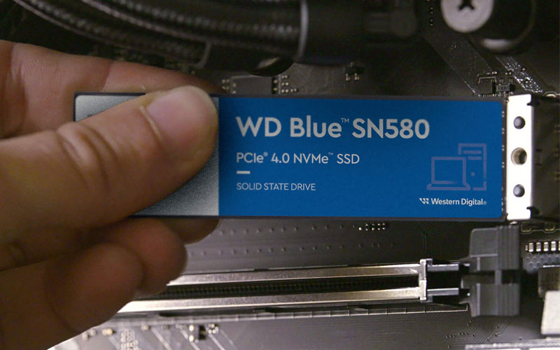 Plus de stockage grâce à cette promo sur le disque dur SSD Western Digital  WD Blue de 500Go