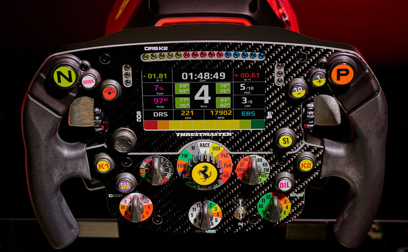 Thrustmaster Formula Volante Add-On Edición Ferrari SF1000 - Volante PC -  LDLC