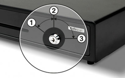 Tiroir-caisse HD-5030 Safescan, 8 compartiments pour pièces de monnaie, 8  compartiments pour billets, Fente d'introduction à l'avant acheter à prix  avantageux