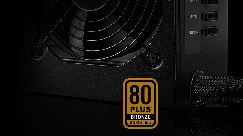 alimentation pc +modulable be quiet! 500w
