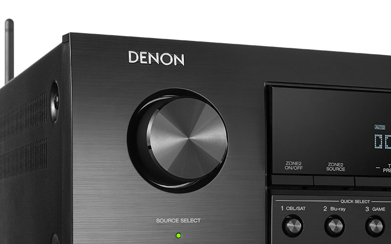 Denon AVR-S750H Receptor AV de 7.2 canales, amplificador HiFi, compatible  con Alexa, 6 entradas HDMI, 4K, Dolby Atmos y Vision, Bluetooth,  transmisión