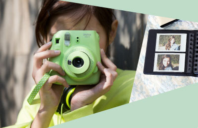 Appareil Photo Instantané Fujifilm Instax Mini 9 Vert Citron - Achat & prix