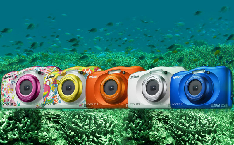 Nikon COOLPIX W150 Kit 1/3.1 Cámara compacta 13,2 MP CMOS 4160 x 3120  Pixeles Naranja