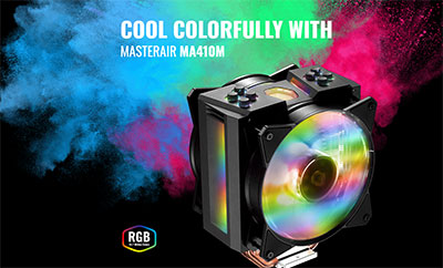 Cooler Master MasterAir MA410M - Ventilateur processeur - Garantie 3 ans  LDLC