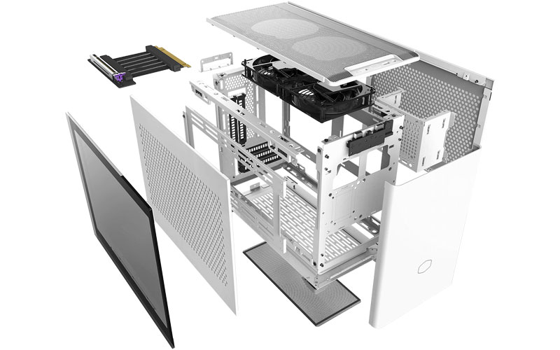 MasterBox NR200P V2 Mini-ITX PC Case