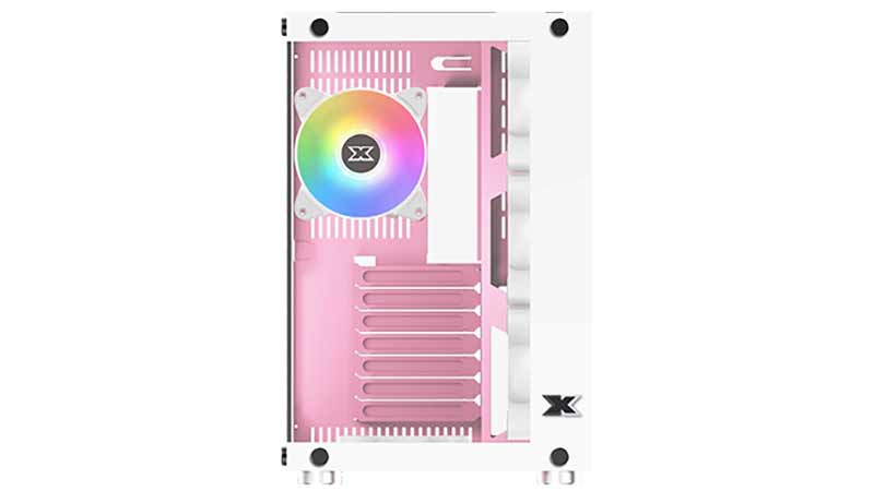 Caja Pc gaming Xigmatek Aquarius S Queen Pink ARGB ATX