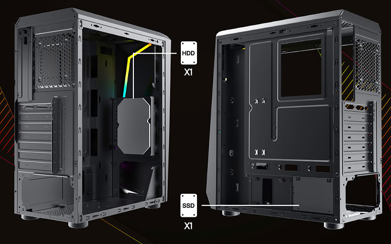 Xigmatek LUX S White - PC cases - LDLC 3-year warranty