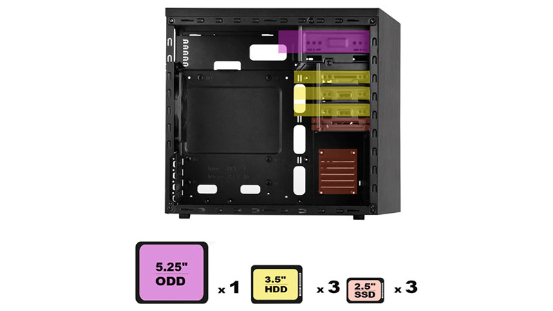 SilverStone Precisionシリーズ PCケース SST-PS16B :20230402034242