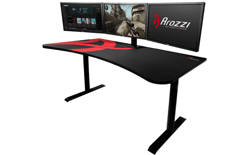 Arozzi Arena Moto Gaming Desk - Noir - AZ-ARENA-MOTO 