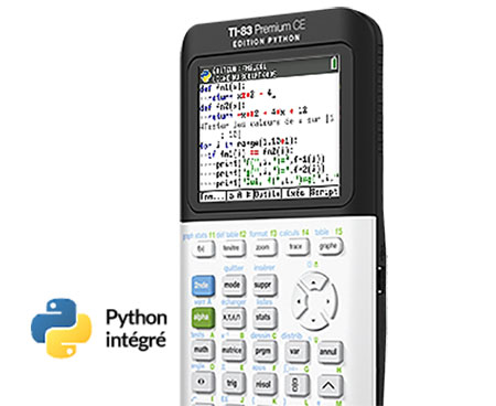 Generic Calculatrice scientifique TI-83 Premium CE PYTHON à prix