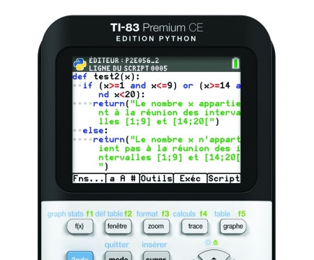 Texas Instruments TI-83 Premium CALCULATRICES - TECIN-PRINCIPALE – TECIN  HOLDING