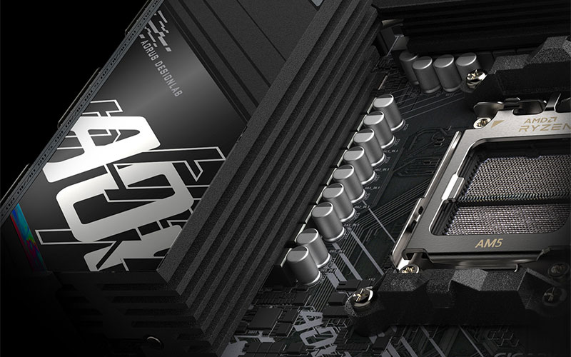 X870M AORUS ELITE WIFI7 connectique et refroidissement