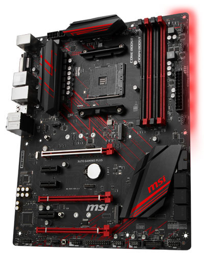 AMD Ryzen 7 2700X Wraith Prism Edition (3.7 GHz) + MSI X470 GAMING