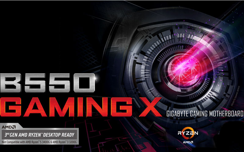 Kit Upgrade PC AMD Ryzen 3 Pro 4350G Gigabyte B550 GAMING X 16 Go Rgb
