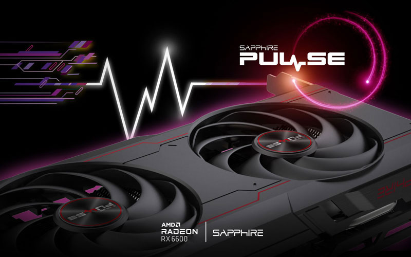 Sapphire PULSE Radeon RX 6600 8GB - Graphics card SAPPHIRE on LDLC