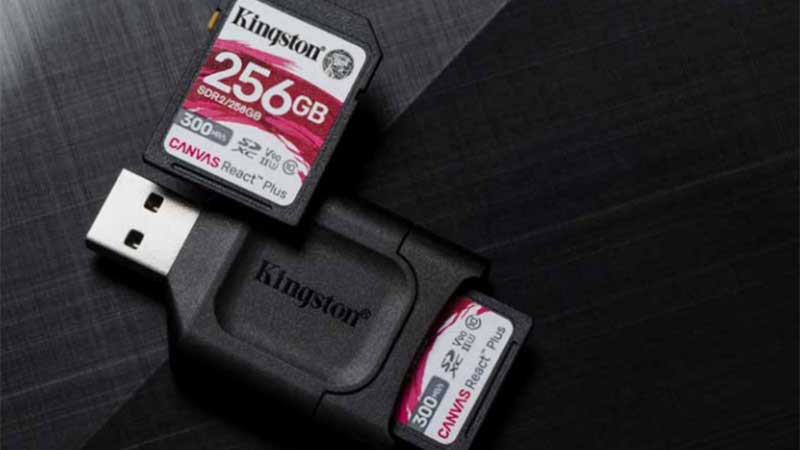Kingston Canvas React Plus SDCR2/256GB - Carte mémoire - LDLC