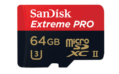 SanDisk Micro SDXC Extreme Pro UHS-II 64 Go - Carte mémoire - Garantie 3  ans LDLC