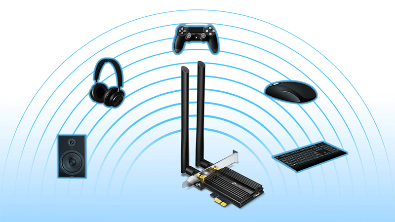 Carte Réseau PCIe WiFi/Bluetooth TP-Link Archer TX55E (AX3000) pour  professionnel, 1fotrade Grossiste informatique