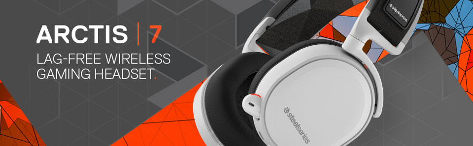 Steelseries Arctis 7P+ Gaming Micro-casque supra-auriculaire Stereo blanc  Suppression du bruit du microphone, Noise