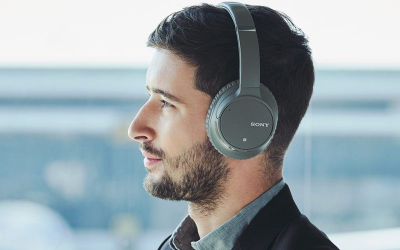 SONY WHCH700NB Casque Audio Bluetooth réduction de bruit