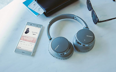 Audífonos con Cancelación de Ruido Sony WH-CH700N
