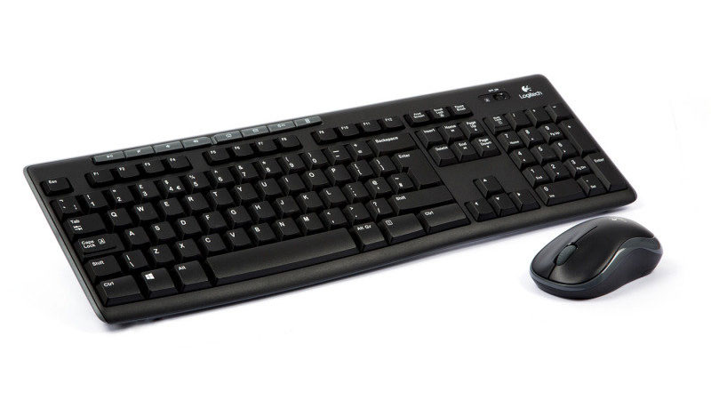 Neerwaarts Samenstelling Munching Logitech Wireless Desktop MK270 (AZERTY) - Keyboard & mouse set Logitech on  LDLC