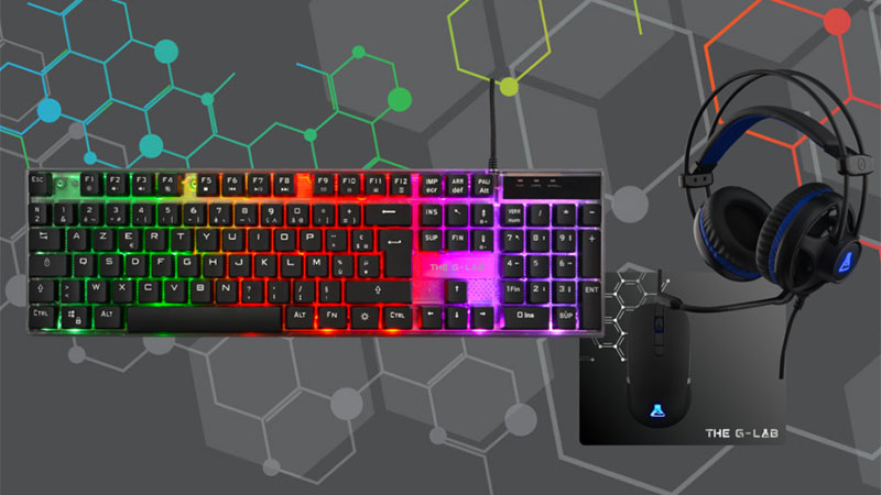 The G-Lab Combo Krypton (ES) - Pack teclado y ratón - LDLC