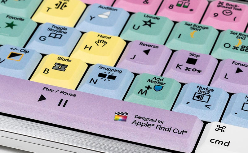 Raccourcis clavier Final Cut Pro pour tout MacBook Air/Pro/iMac