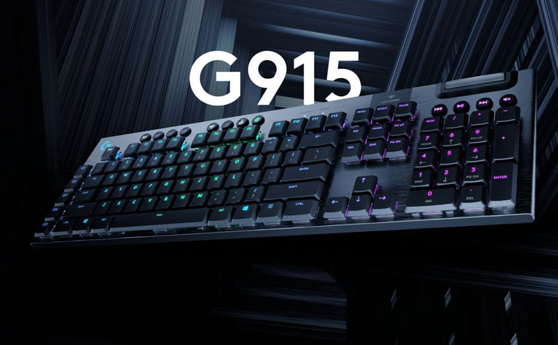 Le clavier Logitech G915 TKL pas encore compatible avec le G HUB