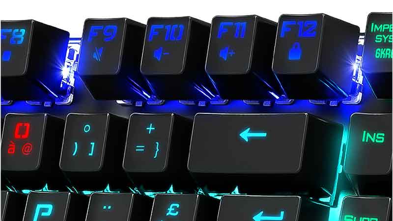 Clavier Mécanique Gamer Xpert-K400 Switch Bleu - Rétro-Éclairage