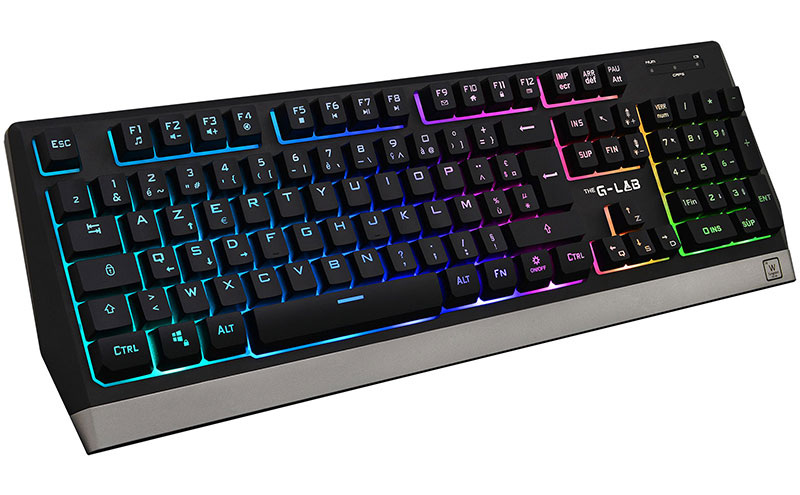 THE G-LAB Keyz Palladium : Excellent clavier gamer d'entrée de gamme