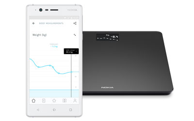Withings - Body Weight & BMI Wi-Fi Smart Scale - White
