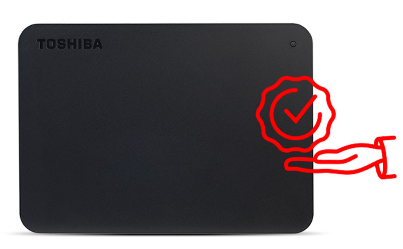 Disque dur externe Toshiba Canvio Basics 1 To Noir
