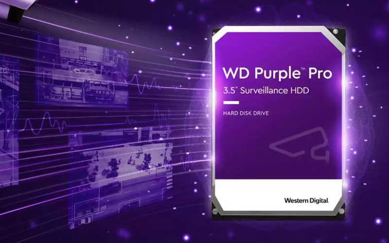 Western Digital - WD Purple 2To - Disque dur interne pour la vidéo