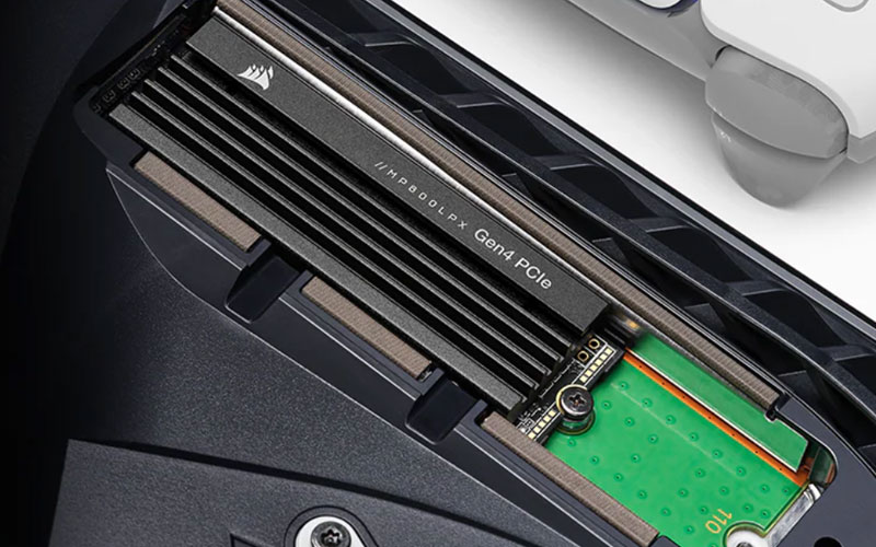 CORSAIR puede mejorar tu PS5 con la unidad SSD MP600 Pro LPX NVMe