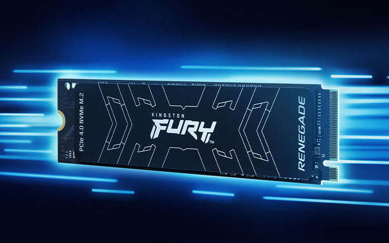 Kingston FURY Renegade PCIe 4.0 NVMe M.2 SSD Pour les gamers, les