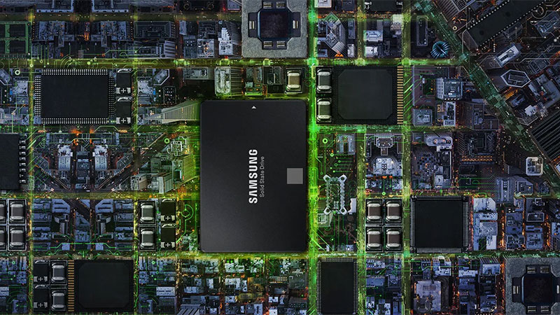 Disque SSD interne Samsung 860 EVO SATA III M.2 2 To Noir et vert - SSD  internes - Achat & prix