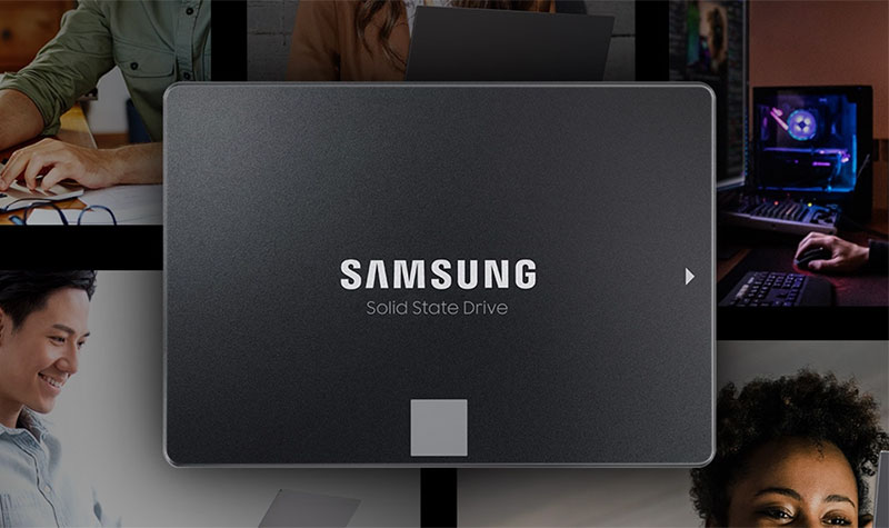 SAMSUNG-Disque dur interne SSD 870, SATA 3, 2.5 pouces, avec