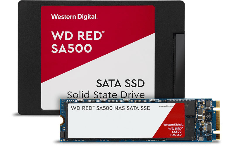 Disque SSD SATA NAS SA500 WD Red™ au format 2,5/7 mm - Tabtel Maroc