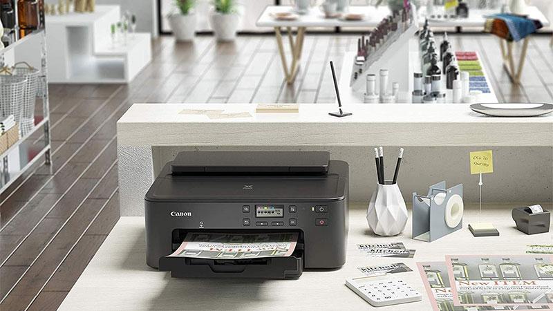 Imprimante à jet dencre Canon PIXMA TS305 (A4, imprimante, USB, WiFi,  Bluetooth, Google Cloud Print, Apple AirPrint