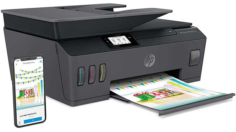 Imprimante Tout-en-un sans fil HP Smart Tank Plus 655 Noir - Imprimante  multifonction - Achat & prix
