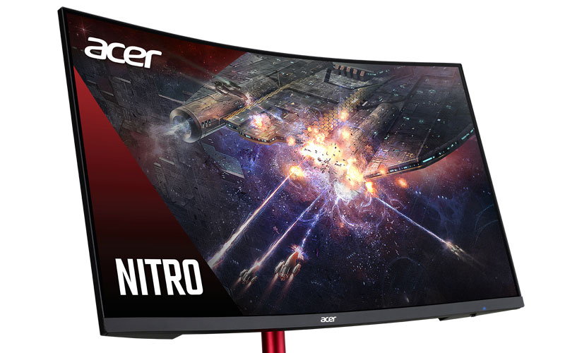 5€84 sur Ecran PC Gaming Acer Nitro XZ242QPPbmiiphx 23,6 Full HD Incurvé  Noir et rouge - Ecrans PC - Achat & prix