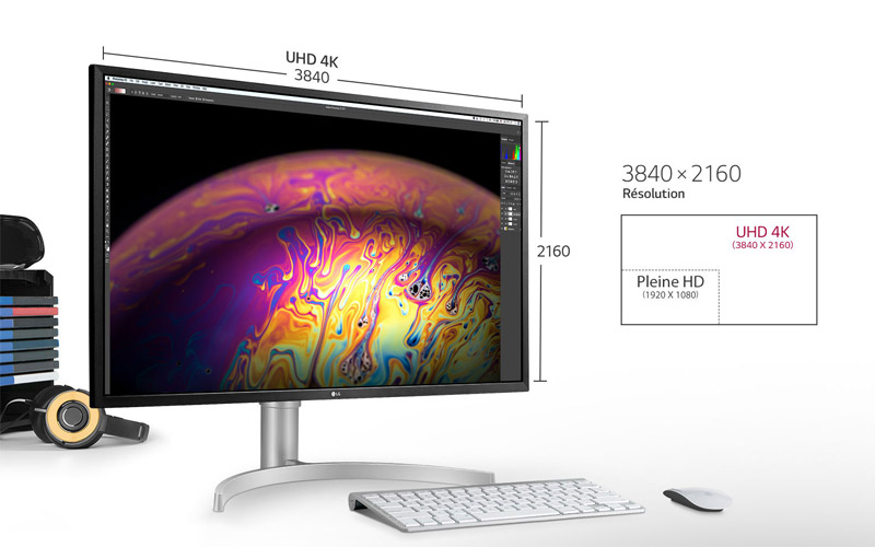 LG 32 LED 32UN500P-W - PC monitor - LDLC 3-year warranty