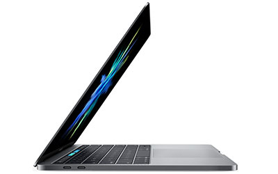 Apple MacBook Pro (2017) 13 avec Touch Bar (MPXY2LL/A) Argent ·  Reconditionné - MacBook reconditionné - LDLC