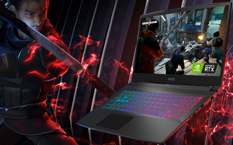 PC Portable Gamer  Msi Katana 17 B12UDXK: i7-12è, RTX 3050, 17.3