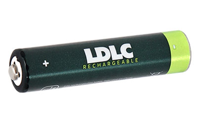 LDLC+ NiMH AAA - 4 piles rechargeables AAA (HR03) 800 mAh - Pile