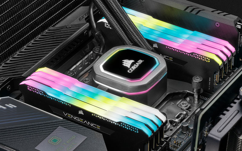 Corsair Vengeance RGB Pro 16Go (2x8Go) DDR4 3200MHz - Mémoire PC Corsair  sur