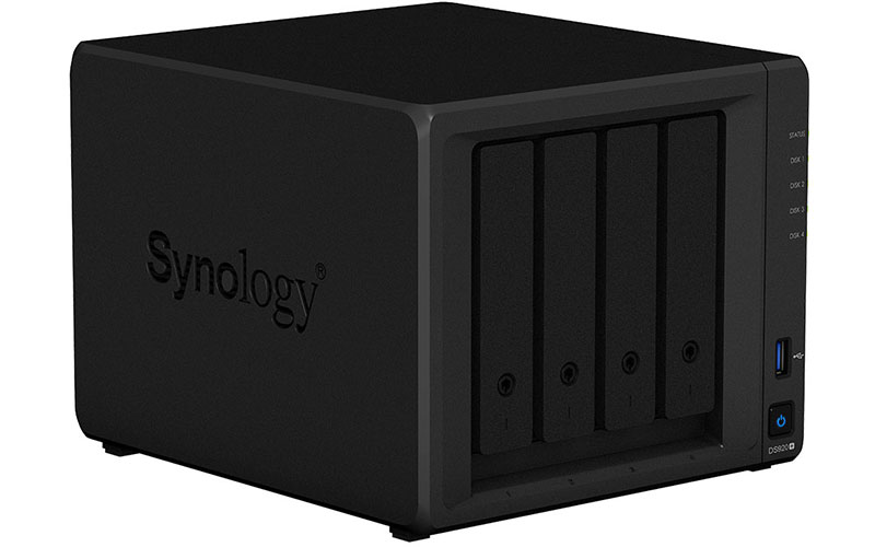 Synology RackStation RS822+ Serveur NAS Rack 1U 4 baies (Sans disques)
