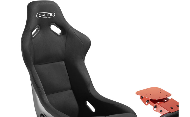 Oplite GT3 SuperFast Asiento para Simulador de Conducción Negro/Rojo